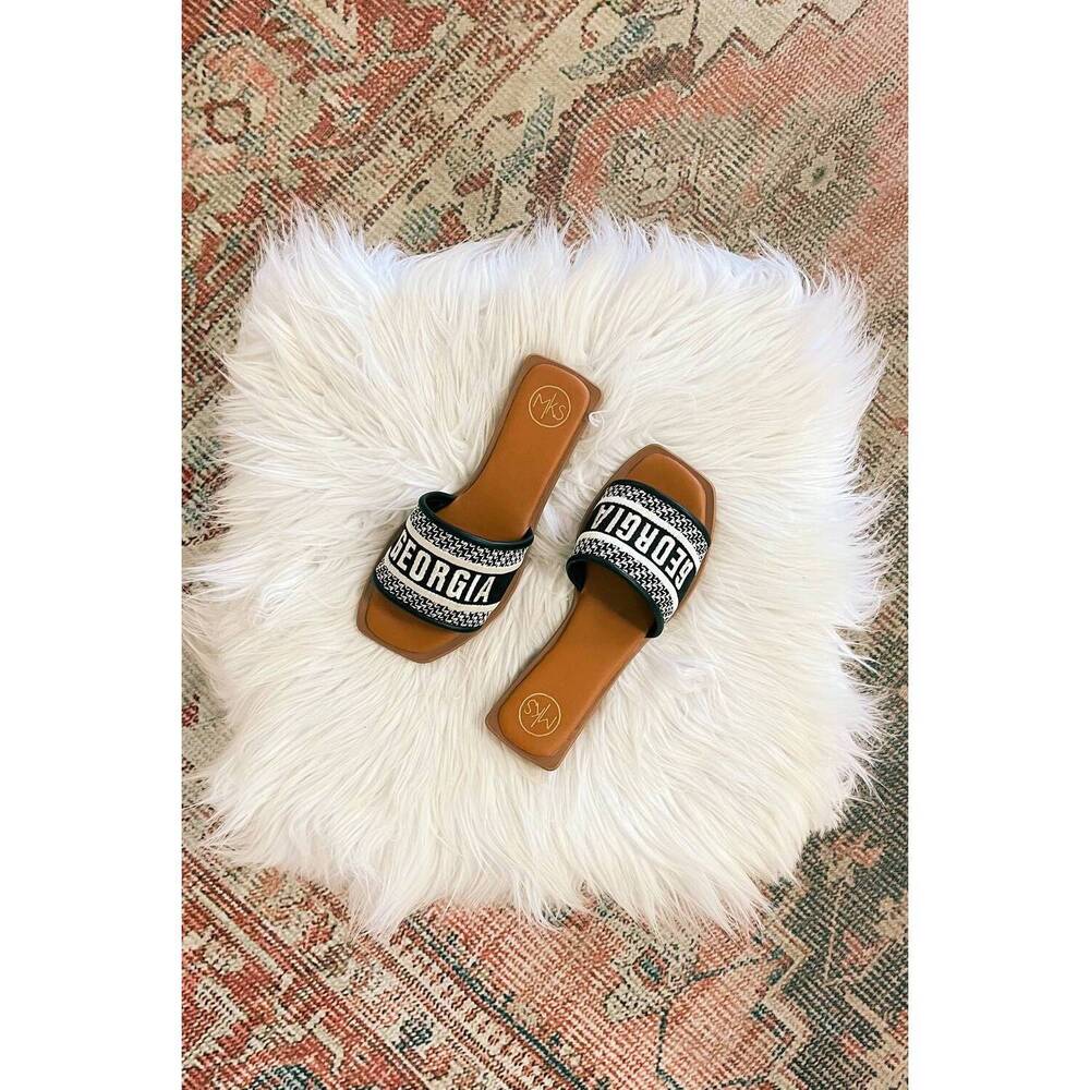 NEW MAKER'S women's bobbie georgia slide in black